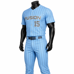 Hot Selling High Quality Custom Made <b>Baseball</b> Uniform Team Wear Sportswear 100% Polyester Anti-Bacterial Moisture-Wicking - Product Image 5