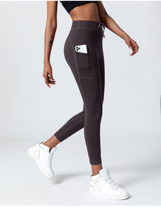 Leggings Deportivos para Mujer, Efecto Levanta Glúteos, Sin Costuras, Súper Elásticos, Cintura Elástica, para Yoga, Gimnasio y Entrenamiento - Product Image 3