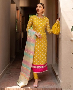 ปากีสถานอินเดียล่าสุดงานแต่งงานฉบับกระจกทำงานชุดงานเพิร์ลชุดสูทขายร้อน2022 - Product Image 3