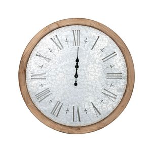Orologio da Parete Oversize D32.3 Grant con Elegante Cornice in Legno di Abete - Product Image 2
