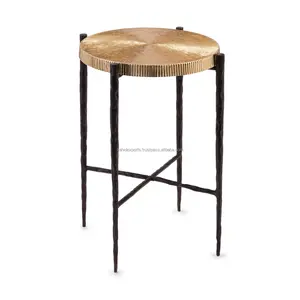 Luxury Artistic Modern Wood Coffee <b>Table</b> with Carved Base Home Wedding Party Decor Big Wholesaler Zahid - Product Image 1
