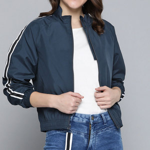 Veste bomber imperméable pour femmes, légère, streetwear, mode, manteau, fournisseur en gros OEM ODM personnalisé - Product Image 1