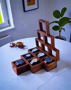 Panneau de bienvenue en bois AHTE MANUEXPO WD 11 - Design moderne, durable et écologique, forme carrée/rectangulaire, présentoir de table - Product Image 1