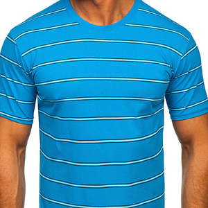 NUEVA Camiseta de Golf de Manga Corta Casual para Hombre KJ 2027, Anti-Pilling, Diseño Sólido, Tejido de Punto 100% Algodón, 160g - Product Image 3