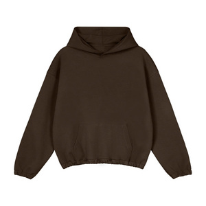 ผู้ผลิตชุดวอร์มผู้ชายคุณภาพสูงสำหรับฤดูหนาว มีฮู้ด เชือกผูก ปรับระบายอากาศได้ดี สไตล์สปอร์ต โลโก้ด้านหน้าแบบเรียบง่าย สามารถสั่งทำได้ - Product Image 2