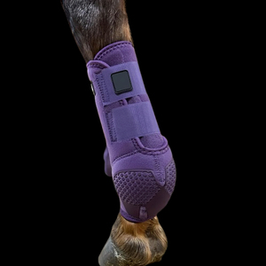 Botas de Medicina para Caballos Deportivos Impermeables Personalizadas, Diseño OEM Premium con Inyección Personalizada, Material de Neopreno y Forro Polar, Ajuste Perfecto para Equinos - Product Image 1