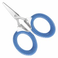 Ciseaux de pêche micro de 3 pouces, coupe-ligne tressé, lames dentelées en acier inoxydable pour ligne tressée, monofilament et fluorocarbone