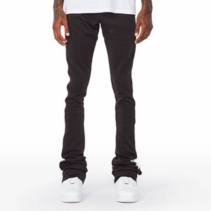 OEM Pantalon de survêtement évasé éclaboussé de peinture patchwork Joggers pour hommes Pantalon de survêtement évasé d'extérieur décontracté style urbain personnalisé - Product Image 3