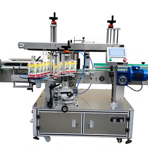 Machine d'étiquetage automatique de bouteilles plates carrées TB300, portable, double taille, pour autocollants de tubes, haute productivité, étiquetage de bouteilles plates - Product Image 5