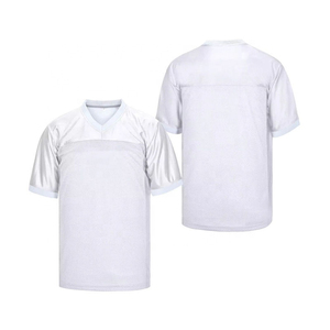 Nouveau design, maillot de football américain personnalisé, respirant, grande taille, uniforme de sport, 100% polyester, short antibactérien - Product Image 1