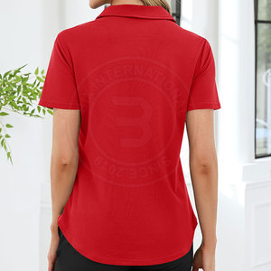 Wholesale Custom <b>Women</b> <b>Golf</b> Polo Shirts Made With Premium Polyester Fabric For Outdoor Activities And <b>Club</b> Sports - Product Image 2