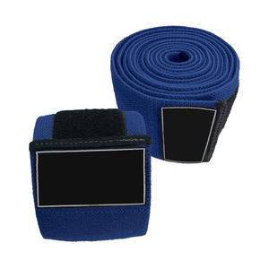 Work N Shine 2026 Breathable Thick Spandex & Nylon <b>Knee</b> <b>Wraps</b> with Buckle Closure for Weightlifting Compression and Protection - Product Image 5