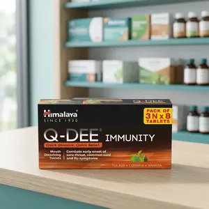 Comprimés à base de plantes Q DEE Immunité de Qualité Supérieure, Extrait Naturel de Plantes Sauvages, Formule Pressée à Froid pour le Bien-être Quotidien et la Santé - Product Image 1