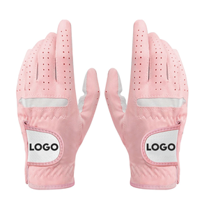 Guantes de Golf de Piel Cabretta con Diseño de Logotipo Personalizado, Duraderos, Flexibles, Transpirables, Ecológicos, de Secado Rápido - Product Image 1