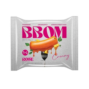 [Attract] BBOM Tteokbokki Pouch Cream Cheese Flavor Korean Instant Rice Cake Street Food Snack Meal <b>Pack</b> - Product Image 2