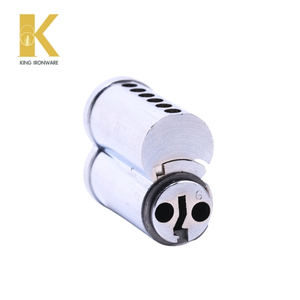 Cilindro de Cerradura para Puerta con Múltiples Opciones de Ranura, Latón Cromado Satinado, Ranura G de 6 Pines SFIC para Seguridad en Edificios Comerciales - Product Image 3