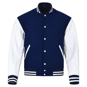 Modern Varsity Look College Baseball Varsity <b>Jacket</b> Custom Embroidery OEM Urban Sportswear All-Season Wear <b>Jacket</b> for <b>Men</b> - Product Image 4