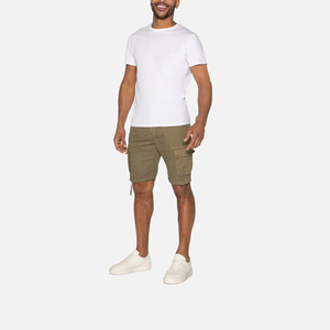 Pantalones Cortos Deportivos Estampados para Hombre, Estilo Urbano, 100% Algodón, Casuales, Tipo Cargo, para Correr, con Estampado Sólido - Product Image 3