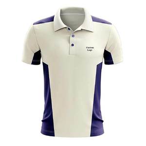 Uniforme de Cricket de Manga Corta de Primera Calidad en Mezcla de Algodón/Poliéster, Personalizado con la Marca del Equipo, Directo de Fábrica - Product Image 5