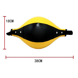 Wholesale Boxing Speed Bag Leather PU Speed Ball for Boxing MMA Kickboxing Training OEM Supplier Factory - Product Image 2