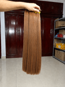 ลดราคาสุดคุ้ม! ผมต่อเวียดนามแบบ I-Tip Remy แท้ เกรด Double Drawn เนื้อผมตรงสลวย สีน้ำตาลธรรมชาติ ขายส่ง ขนาด 10 นิ้ว - Product Image 2