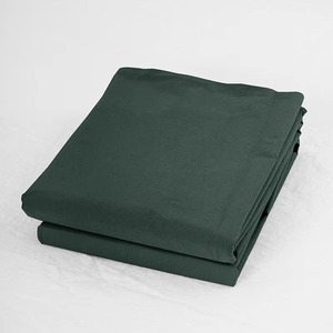 Parure de draps hôteliers pour maison et appartement, en lin uni, avec taies d'oreiller, toutes saisons - Product Image 6