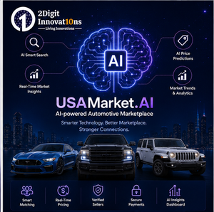 USAMarket.AI ตลาดรถยนต์ที่ขับเคลื่อนด้วยปัญญาประดิษฐ์สำหรับรถยนต์ใหม่และมือสอง รุ่นอินเทอร์เน็ต รองรับ MAC/Linux - Product Image 1