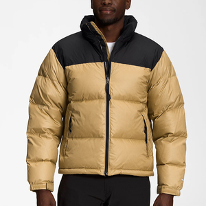 Classic Men Puffer <b>Jacket</b> Insulated Warm Zipper Front Finished Design Comfortable Fit for <b>Winter</b> Outdoor Travel Casual Fashion - Product Image 1