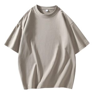 T-shirt de sport décontracté à col rond uni, séchage rapide, respirant, en coton et élasthanne, maillot de fitness de haute qualité pour la course à pied - Product Image 5