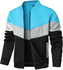 Unisex Casual Spring Satin Windbreaker 100% Cotton <b>Waterproof</b> Quick Dry Breathable <b>Thin</b> Athletic Varsity <b>Jacket</b> with Front Logo - Product Image 5