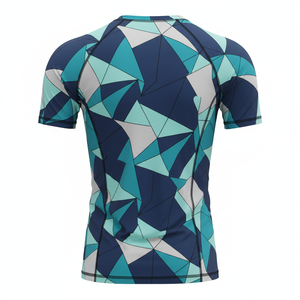 Camiseta de compresión duradera para hombres, mujeres y niños, para MMA, BJJ, Jiu Jitsu, entrenamiento sin gi, personalizada, sublimada, al por mayor, traje de baño. - Product Image 2