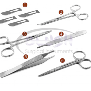 Factory Direct Top Quality Complete <b>Suture</b> Training <b>Kit</b> Medical Students Training Silicone <b>Suture</b> Practice <b>Kit</b> By Blush Surgical - Product Image 5
