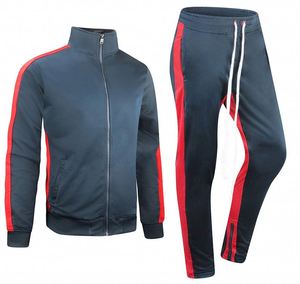 Ensemble de survêtement unisexe vert et orange à blocs de couleur, 100 % coton, à capuche, manches longues, sweat-shirt à cordon de serrage, poches latérales, style sportif décontracté - Product Image 4