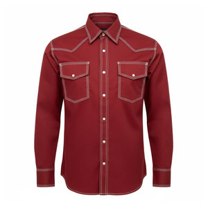 FR <b>Welding</b> <b>Shirts</b> Flame Resistant Waterproof Acidproof Breathable Cotton Customizable Industrial Unisex Safety Workwear - Product Image 1