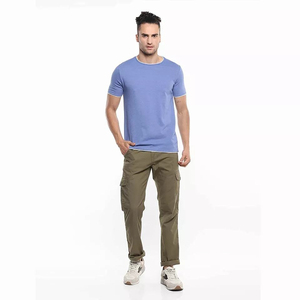 Camisetas de punto de algodón de manga corta casuales para hombre - Camisa de verano transpirable, de secado rápido y ecológica para exteriores - Product Image 5