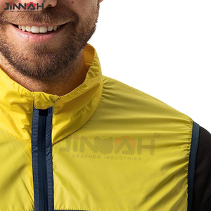 Chaleco de Ciclismo Ligero y Reflectante para Hombre, Diseño Transpirable de Punto, Deportes al Aire Libre, Nailon/Cachemira Ecológico - Product Image 3