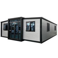 Vente Directe Maison Préfabriquée Extensible en Conteneur 20Ft 40Ft avec Cuisine Prix Maison Mobile de Luxe Préfabriquée Casas Prefabricadas
