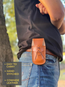 Damascus Handmade Pocket <b>Knife</b> for Men Folding <b>Knife</b> with Back Lock & <b>Sharpening</b> Rod Pocket <b>Knife</b> for Camping Wooden Handle - Product Image 4