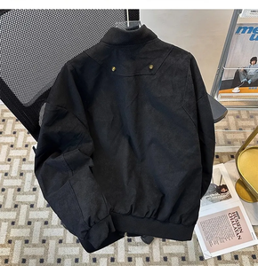 <b>Mens</b> Thick Cotton Filled Polyester <b>Jacket</b> Warm Durable Winter Outerwear - Product Image 5