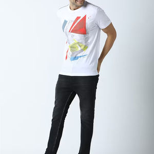 Vêtements pour hommes, vêtements décontractés, t-shirt à col rond, couleur unie, léger, t-shirt pour hommes de qualité supérieure, vêtements élégants pour hommes, service OEM - Product Image 5