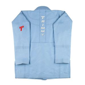 ชุดยูโด Trimmy Green BJJ แบบ unisex ทรงปกติ ผ้าฝ้าย 100% น้ำหนัก 160 กรัม ทนทาน คุณภาพสูง พิมพ์ลายดิจิตอล สีพื้น สำหรับผู้ใหญ่ สำหรับกีฬาผสมผสาน - Product Image 6