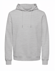 Sudadera con Capucha para Hombre, Color Verde Oliva Sólido, 100% Algodón Felpa, Corte Regular, Informal, Manga Larga, para Otoño - Product Image 3