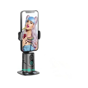 Bâton de selfie intelligent à suivi automatique 360° °   Support de téléphone rotatif avec double éclairage et télécommande sans fil pour le streaming en direct - Product Image 5