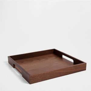 Bandeja de Servir Moderna de Madera con Asas Ergonómicas para Servir Té, Café, Jugos y Desayunos - Product Image 3