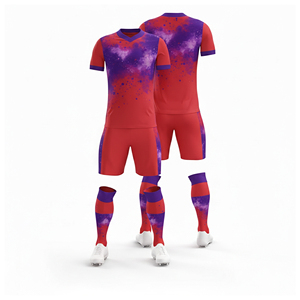 Uniforme de Fútbol Sublimado de Secado Rápido, Conjunto Completo de Camiseta |   Tallas para Hombres, Mujeres y Jóvenes |   Ropa Deportiva Ligera de Secado Rápido para Entrenamiento - Product Image 2