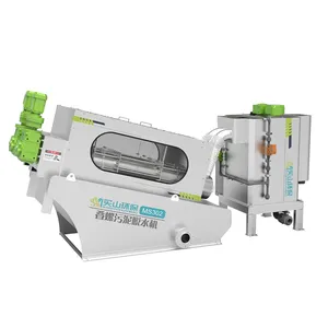 Mini Screw Press Sludge Dewatering Machine for Waste Water Treatment