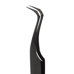Premium Quality Eyelash Extension Tweezers Curved Tip Volume Lash <b>Tool</b> For Accurate Isolation And Application Salon Supply - Product Image 2