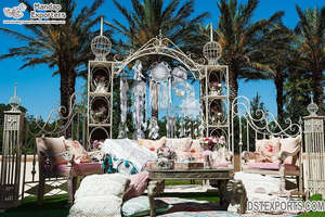 Luxury Stainless Steel <b>Wedding</b> Gate <b>Arch</b> Magical <b>Wedding</b> Iron Gate for Entrance Stylish Outdoor <b>Wedding</b> Entrance Gate DecorUSA - Product Image 6