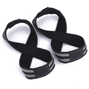 Correa de Muñeca Ajustable Antideslizante de Algodón Resistente Tipo Figura 8 para Levantamiento de Pesas, Unisex, de Alta Calidad para Gimnasio - Product Image 5