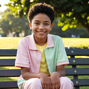 ชุดเดรสผ้าฟลีซลำลองมีสไตล์ชุดกระโปรงสุดเพอร์เฟกต์สำหรับเด็กชายวัยรุ่นดีไซน์ยูนิเซ็กส์สำหรับเด็กผู้หญิง - Product Image 6